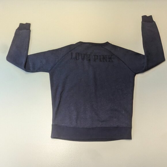 Victoria's Secret Pink Michigan Sweatshirt Size XS Navy Blue and Accessories - Picture 2 of 12